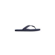 Heren Rubberen Slippers Calvin Klein , Blue , Heren