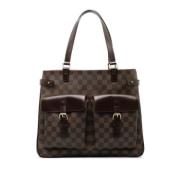 Pre-owned Fabric louis-vuitton-bags Louis Vuitton Vintage , Brown , Da...