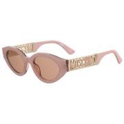 Stijlvolle zonnebril voor vrouwen Moschino , Pink , Dames