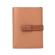 Pre-owned Leather wallets Loewe Pre-owned , Brown , Dames