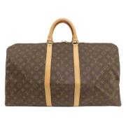 Pre-owned Canvas louis-vuitton-bags Louis Vuitton Vintage , Brown , Da...