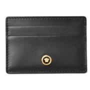 Pre-owned Leather wallets Versace Pre-owned , Black , Dames