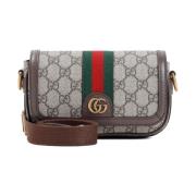 GG Supreme Mini Bag Gucci , Beige , Heren