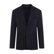 Navy Sapphire Jacket Brioni , Black , Heren