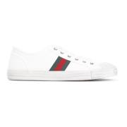 Sneakers in Grege Kleur Gucci , Gray , Heren