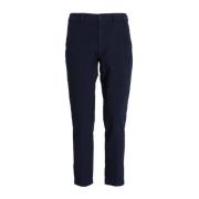 Blauwe Casual Broek Hugo Boss , Blue , Heren