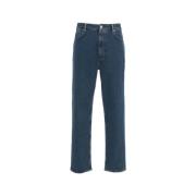 Blauwe Jeans Aw24 Closed , Blue , Heren