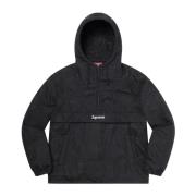 Bloemen Tapestry Anorak Zwart Supreme , Black , Heren