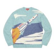 Raket Blauw Limited Edition Sweater Supreme , Multicolor , Heren