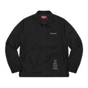 Beperkte oplage werkjas zwart Supreme , Black , Heren