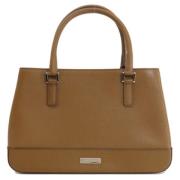 Pre-owned Plastic handbags Burberry Vintage , Brown , Dames