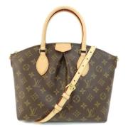 Pre-owned Canvas louis-vuitton-bags Louis Vuitton Vintage , Brown , Da...