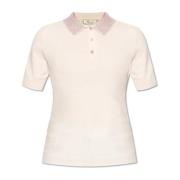 Polo met decoratieve afwerking Blumarine , Pink , Dames