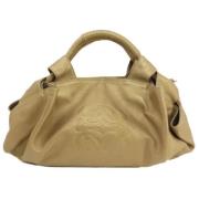 Pre-owned Leather handbags Loewe Pre-owned , Yellow , Dames