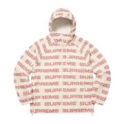 Ripstop Hooded Track Jacket Natural Supreme , Beige , Heren