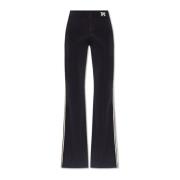 Wijd uitlopende broek Palm Angels , Black , Dames