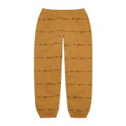 Script Stripe Sweatpant Dark Mustard Supreme , Yellow , Heren