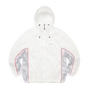 Witte Ripstop Windshell Jas Limited Edition Supreme , White , Heren