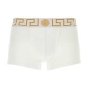 Stretch katoenen boxershort Versace , White , Heren