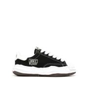 Zwarte Canvas Blakey Sneakers Maison Margiela , Black , Heren