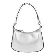 Stijlvolle Kleine Hobo Tas Valentino Garavani , Gray , Dames