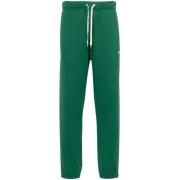 Groene Jersey Broek Elastische Taille Autry , Green , Heren