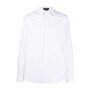 Casual Overhemd Versace , White , Heren