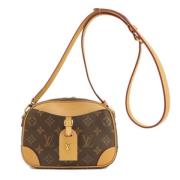 Pre-owned Fabric louis-vuitton-bags Louis Vuitton Vintage , Brown , Da...