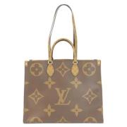 Pre-owned Fabric louis-vuitton-bags Louis Vuitton Vintage , Brown , Da...