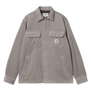 Fluweel gevoerde overhemdjasje Carhartt Wip , Gray , Heren