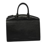 Pre-owned Leather louis-vuitton-bags Louis Vuitton Vintage , Black , D...