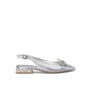 Platte schoen met strass hiel Alma EN Pena , Gray , Dames