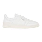 Nappa Leren Lage Top Sneaker Valentino Garavani , White , Heren