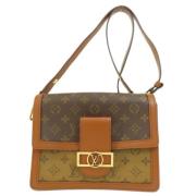 Pre-owned Canvas shoulder-bags Louis Vuitton Vintage , Brown , Dames