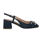 Stijlvolle hakken met gespdetail Alma EN Pena , Blue , Dames