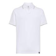 Hoogwaardig Piqué Polo Shirt Boggi Milano , White , Heren