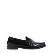 Klassieke Zwarte Loafer Schoenen Saint Laurent , Black , Dames