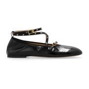 Ballet Flats June Wandler , Black , Dames