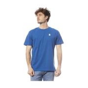 Logo Print Ronde Hals T-Shirt Invicta , Blue , Heren