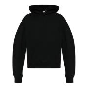 Sweatshirt met logo JW Anderson , Black , Dames