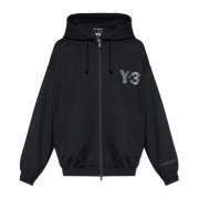 Ritssluiting sweatshirt Y-3 , Black , Heren