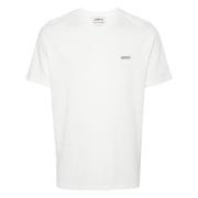 Katoenen Jersey Crew Neck T-Shirt Autry , White , Heren