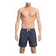 Heren Zwemkleding Collectie Bikkembergs , Blue , Heren