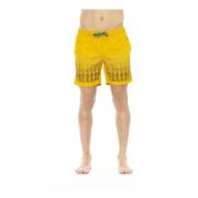 Heren Zwemkleding Collectie Lente/Zomer Bikkembergs , Yellow , Heren