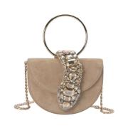 Slang Schoudertas Alma EN Pena , Beige , Dames