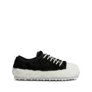 Witte Sneakers Teddy Shearling Bicolor Marni , White , Heren