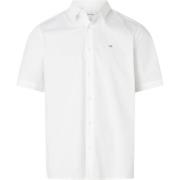 Wit Overhemd Calvin Klein , White , Heren