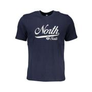 Bedrukt Logo T-shirt North Sails , Blue , Heren