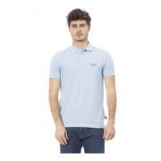 Trend Polo Shirt met Logo Baldinini , Blue , Heren