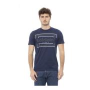 Trend T-shirt met Logo Patroon Baldinini , Blue , Heren